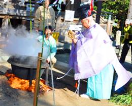 鎌倉小動神社例祭湯花神楽