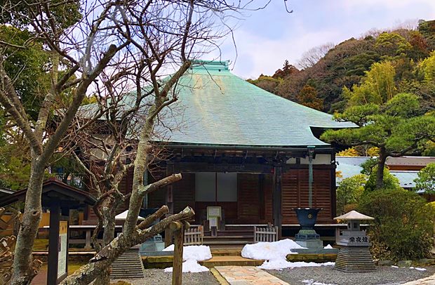 鎌倉光触寺の本堂