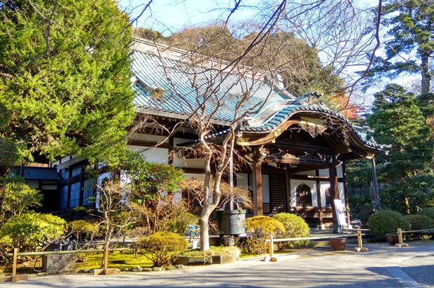 鎌倉妙本寺本堂