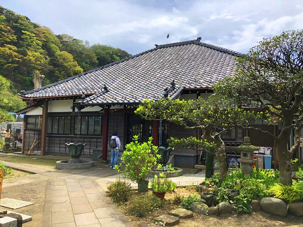 鎌倉蓮乗院の本堂