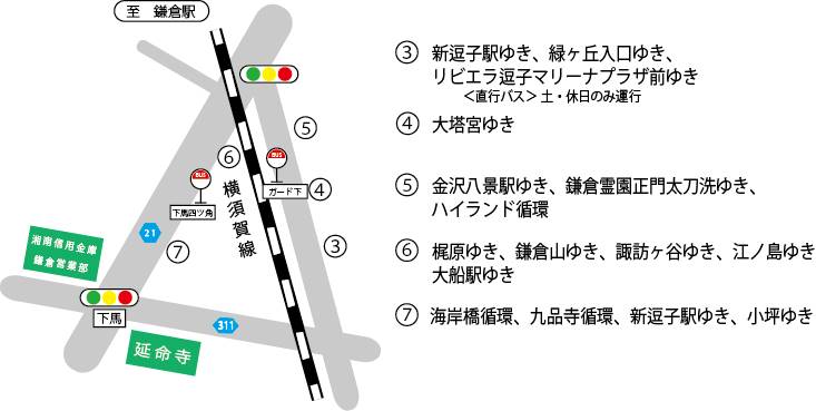 京浜急行バス年末年始鎌倉